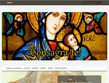 Tablet Screenshot of consagrate.com